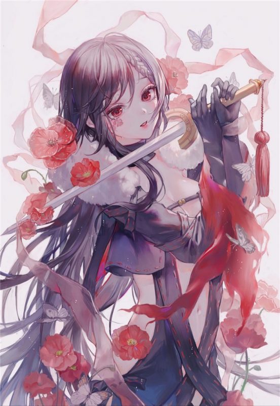 fate/FGO系列角色虞美人图集原画插画P站同人图片素材 - 小米ACG - 二次元爱好者的ACG聚集地
